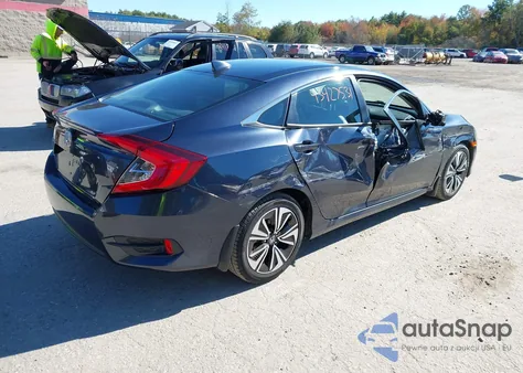 2016 Honda Civic Ex-L from USA, damaged, VIN 19XFC1F7XGE217360